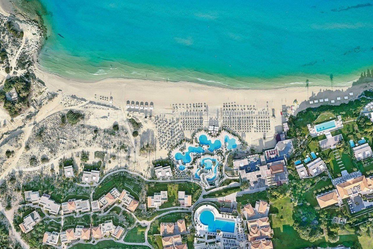 לוטרה קיליניס Grecotel Luxme Palms At Riviera Olympia & Aqua Park מראה חיצוני תמונה
