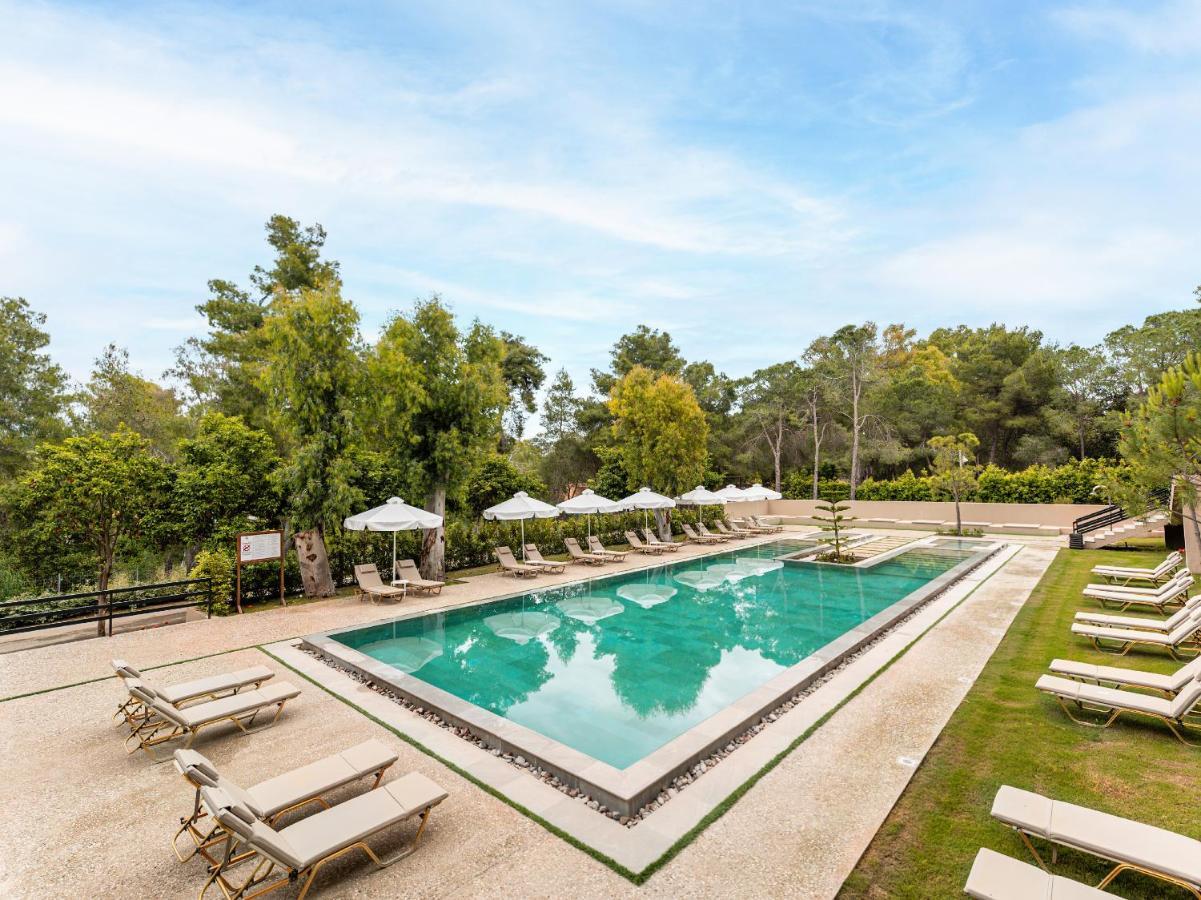 לוטרה קיליניס Grecotel Luxme Palms At Riviera Olympia & Aqua Park מראה חיצוני תמונה