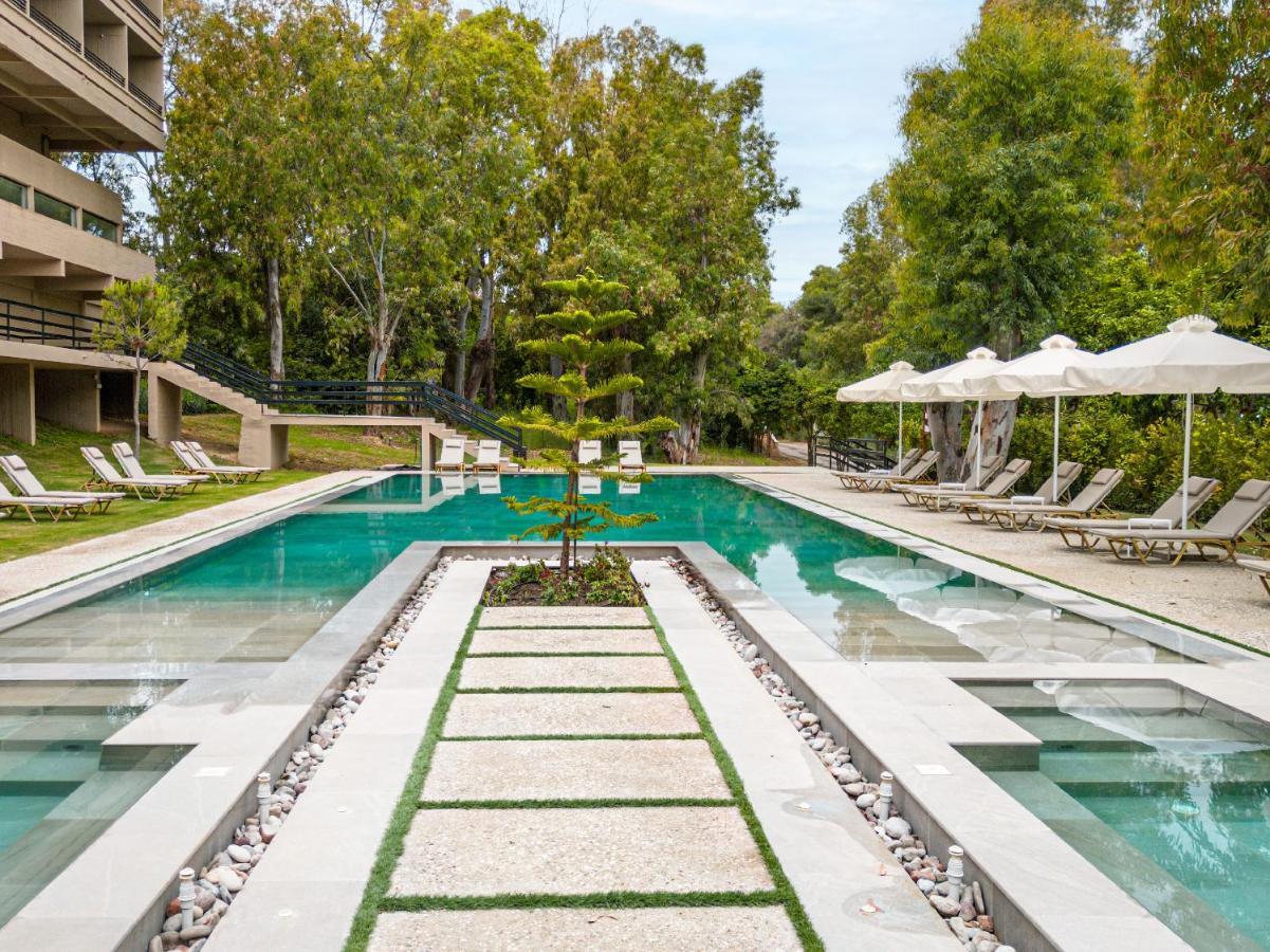 לוטרה קיליניס Grecotel Luxme Palms At Riviera Olympia & Aqua Park מראה חיצוני תמונה