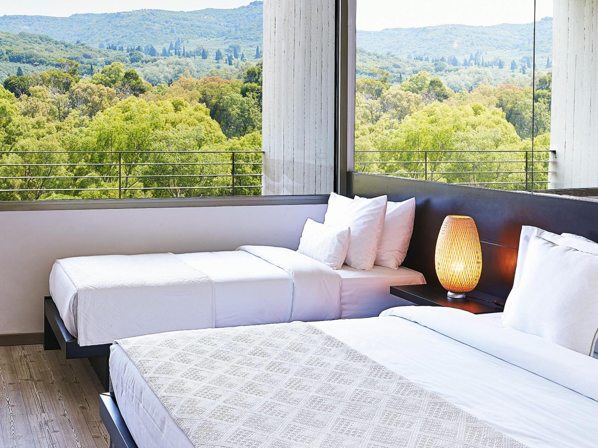 לוטרה קיליניס Grecotel Luxme Palms At Riviera Olympia & Aqua Park מראה חיצוני תמונה