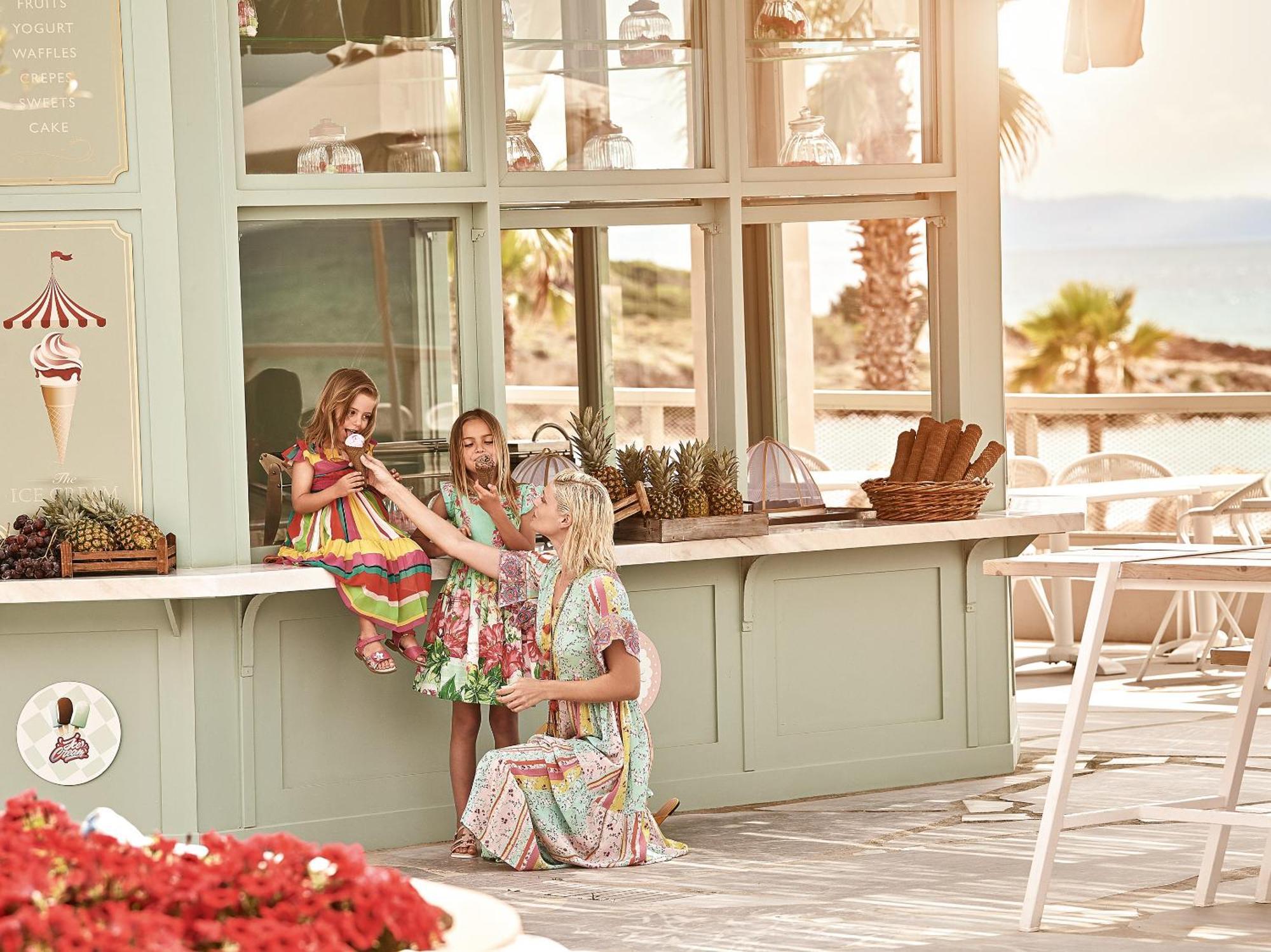 לוטרה קיליניס Grecotel Luxme Palms At Riviera Olympia & Aqua Park מראה חיצוני תמונה