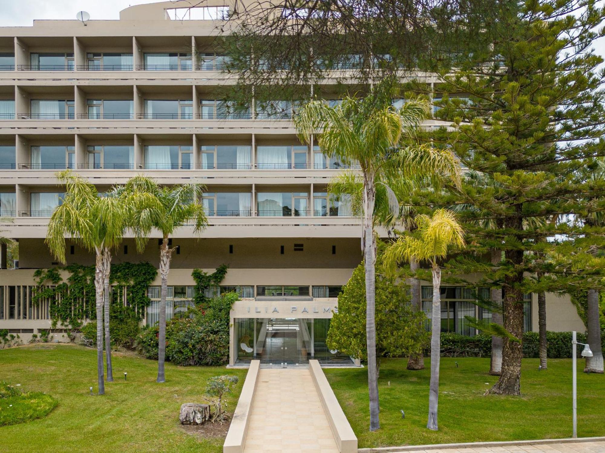 לוטרה קיליניס Grecotel Luxme Palms At Riviera Olympia & Aqua Park מראה חיצוני תמונה